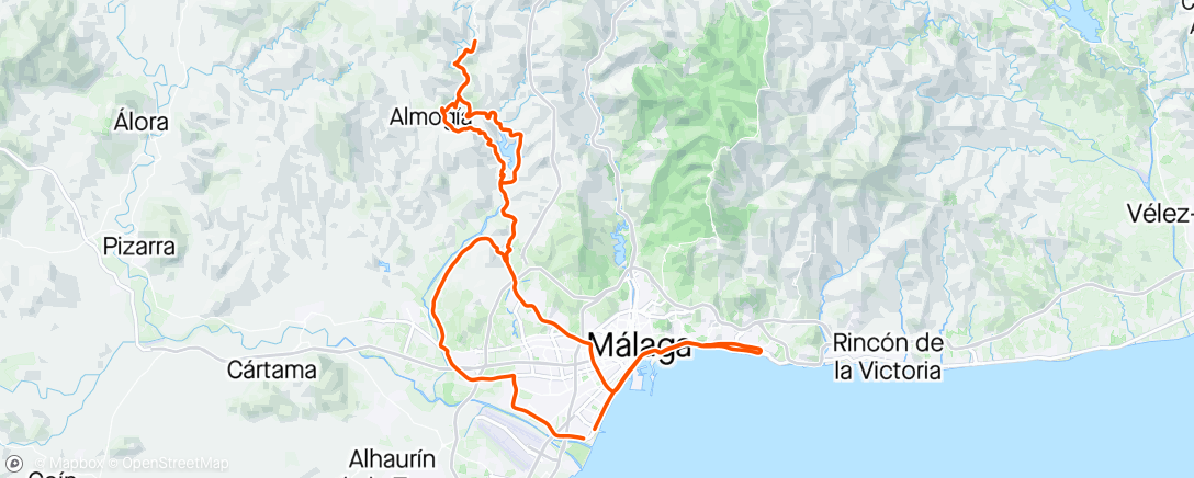 Map of the activity, Mlg-Lochi-Almogia-7revueltas-Mlg