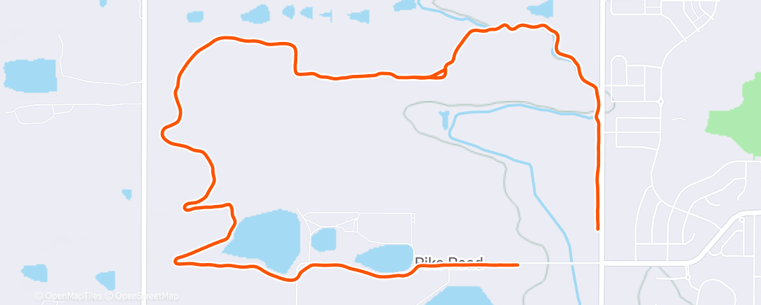 Map of the activity, A long double for me