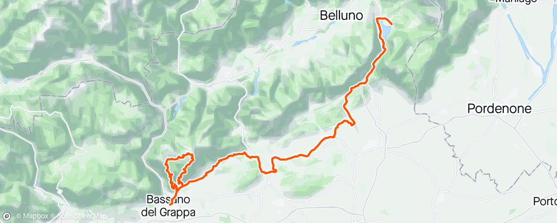 Map of the activity, 🇮🇹 Giro d'Italia 🇮🇹 Stage: 20.