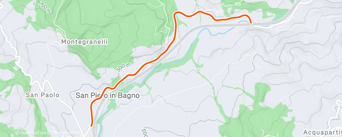 Map of the activity, ROUVY - tempo