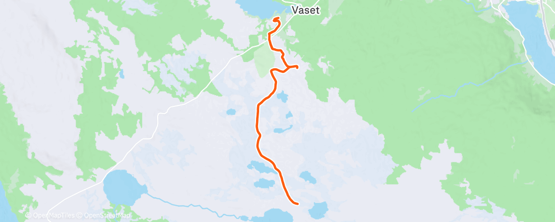 Map of the activity, Skate i deilig pudder