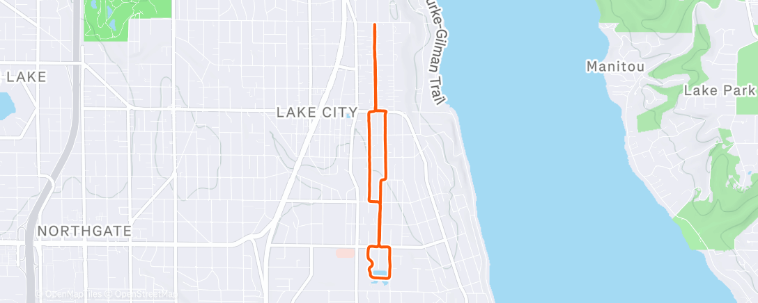 Map of the activity, The days are getting longer. Just saying.