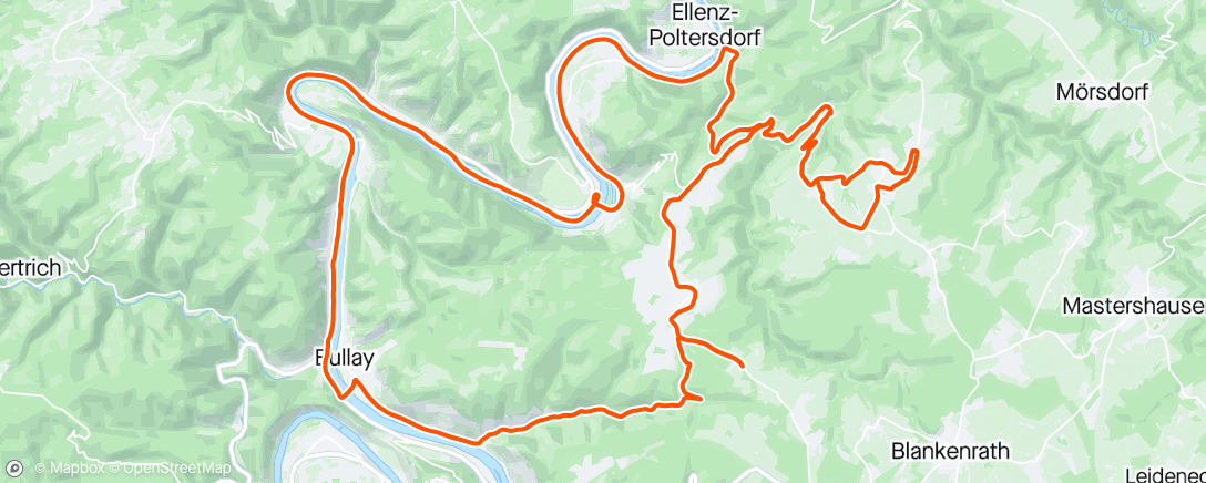 Map of the activity, Spontane Feierabendrunde mit Basti