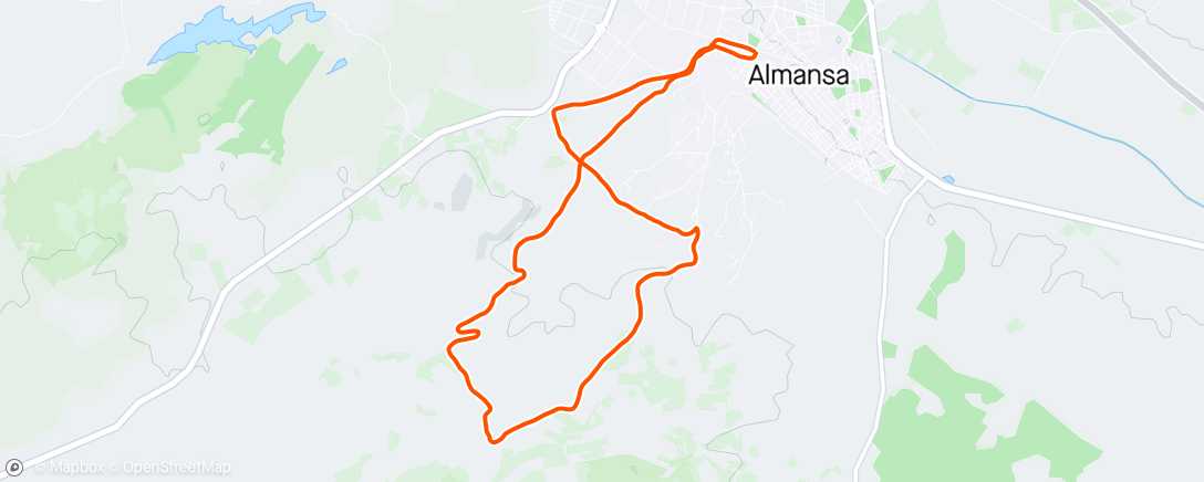 Карта физической активности (Ruta Camino San Jose- Los Cabezos- Las Hoyuelas-Fuentecicas)