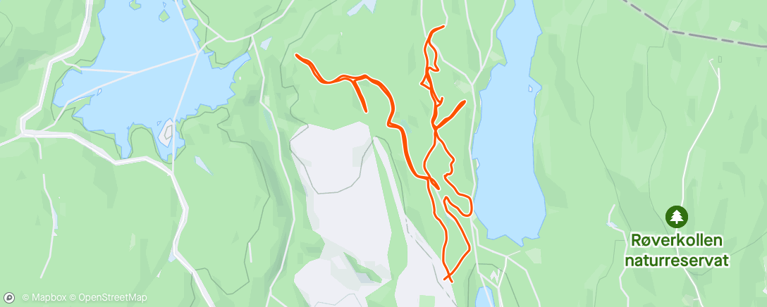 Mapa de la actividad (Sjekke påbegynt rydding og et par alternativer, Oslo, Norway)