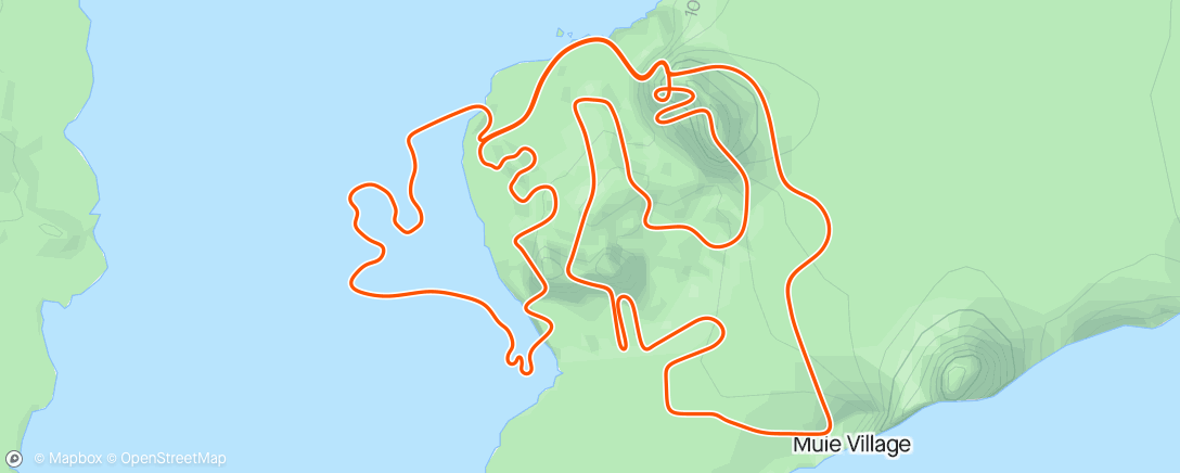 Map of the activity, Zwift - Z6 Intervals in Watopia