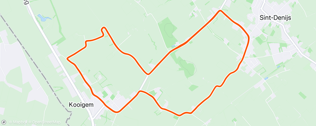 Map of the activity, Sortie vélo dans l'après-midi