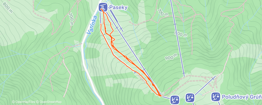 Карта физической активности (Skimo 👫)