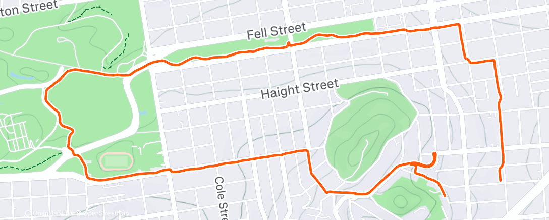 Map of the activity, Clearer than expected