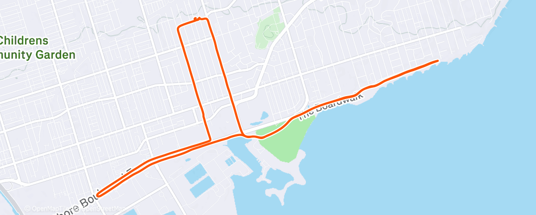 Map of the activity, Until Next Time