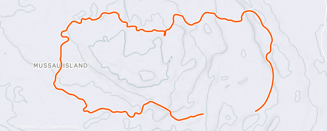 Map of the activity, TrainingPeaks Virtual - Workout: Sweet Spot (45 mins)