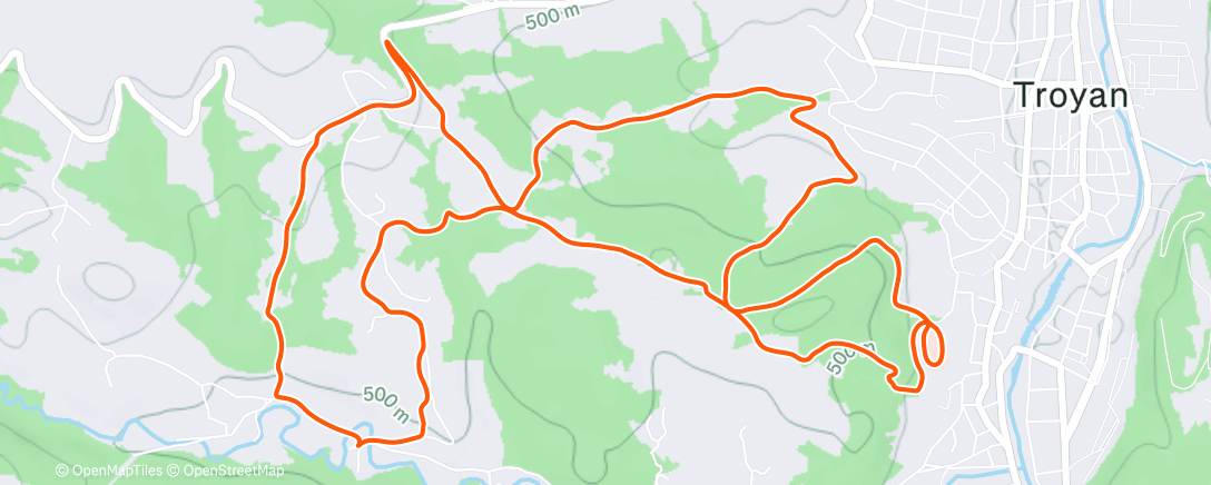 Карта физической активности (Голямо бахър 🥶)