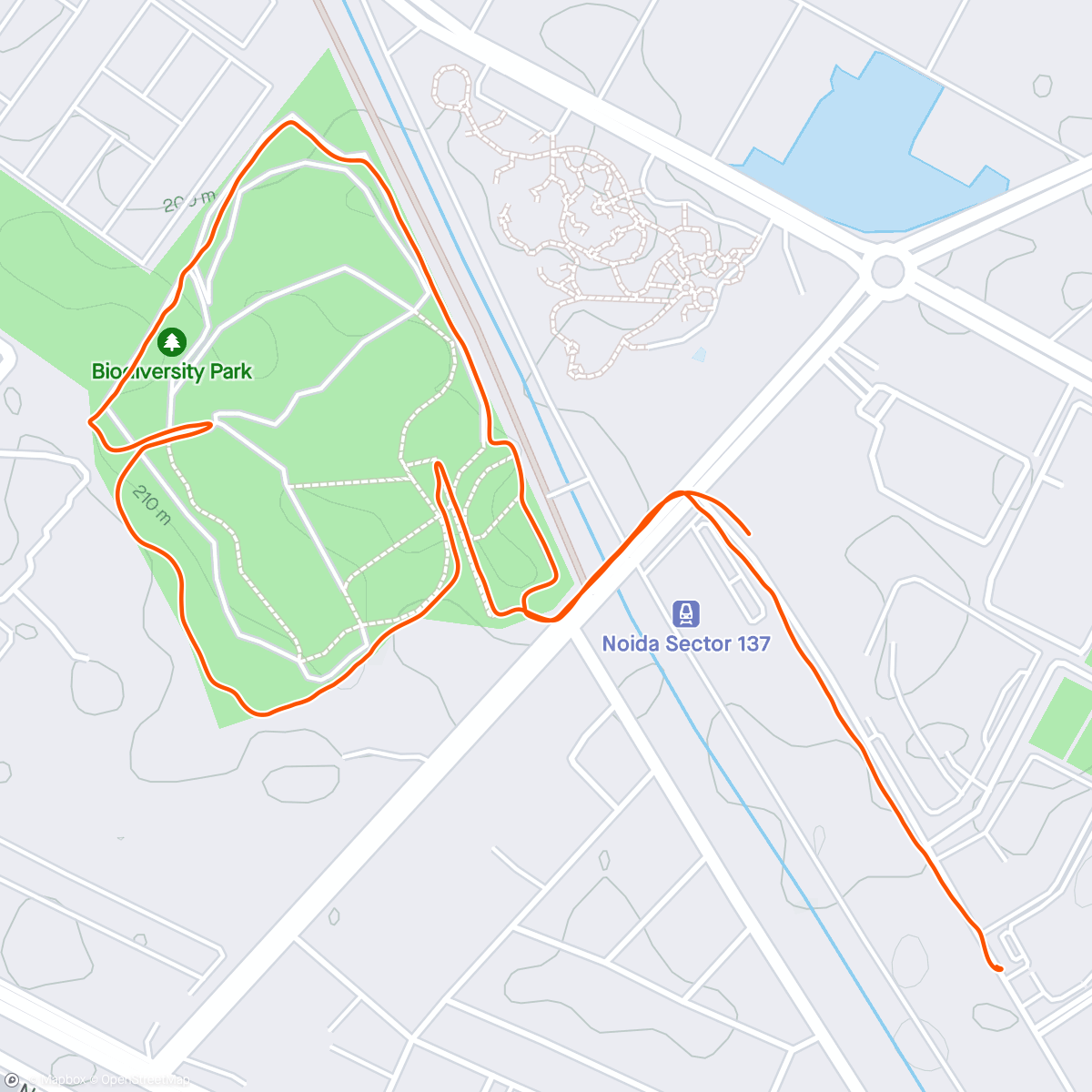 Map of the activity, HDOR - Challenge | Day 12/100 🏃‍♂️🏃‍♂️🏃‍♂️🏃‍♂️