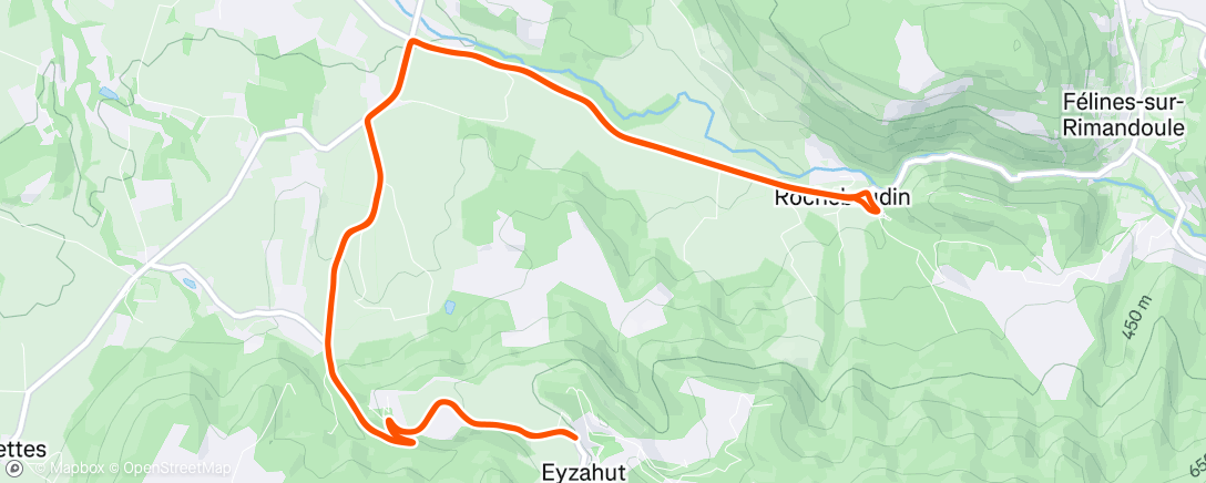 Map of the activity, Sortie en famille.