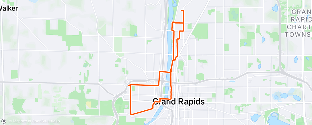 Map of the activity, Creston