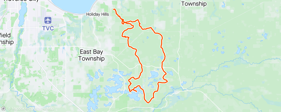 Map of the activity, Rennieland Mtb Tour - SS