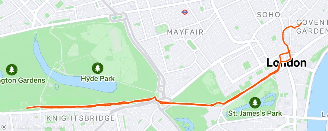 Map of the activity, Sunny London