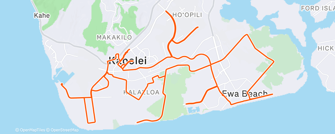 Map of the activity, SMCJ