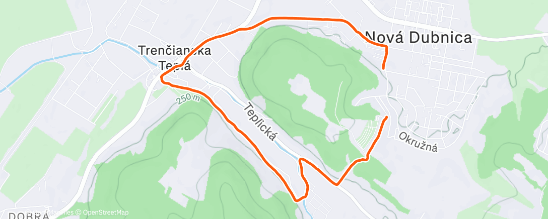 Карта физической активности (Morning Run)