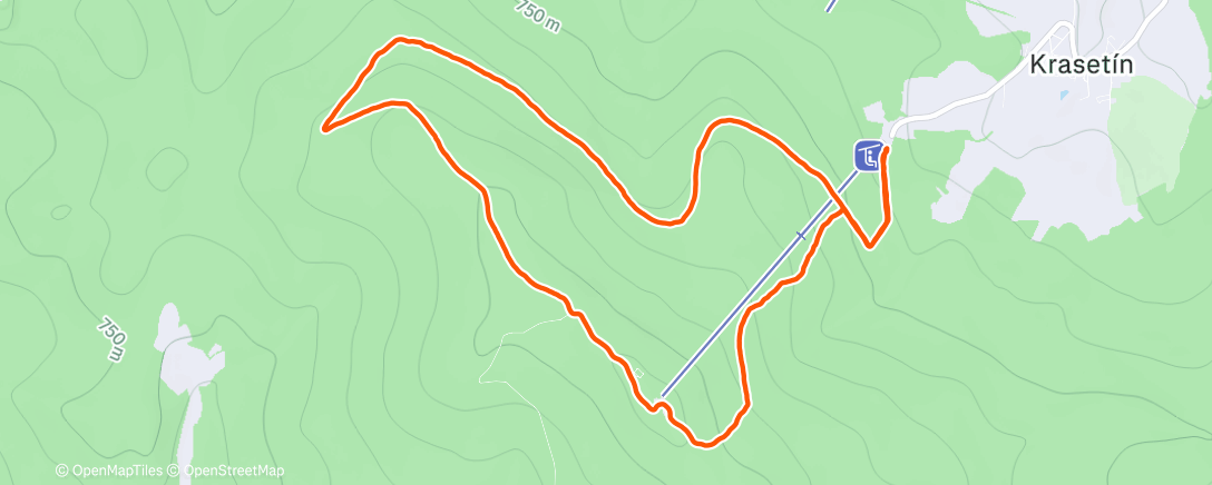 Map of the activity, Kleť s M🚶🏻‍♀️‍➡️🚶🏻‍➡️🏔️