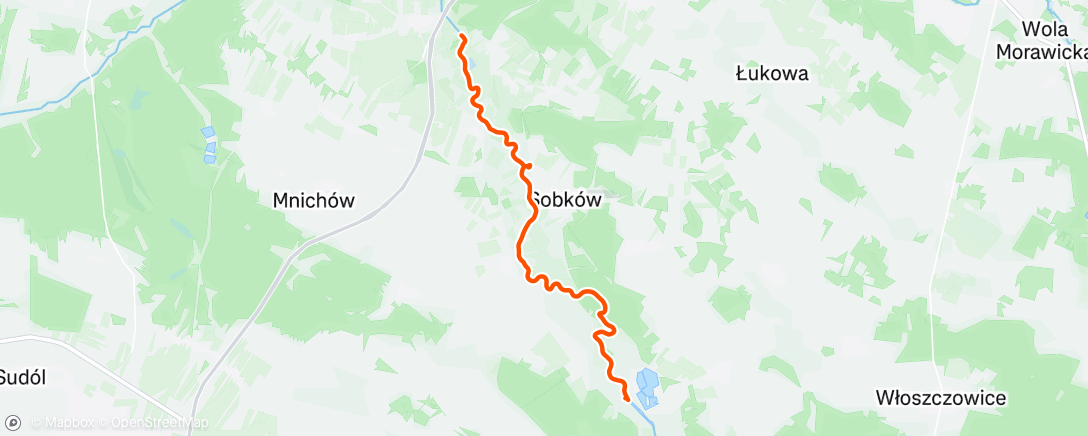 Map of the activity, Lunch Kayaking