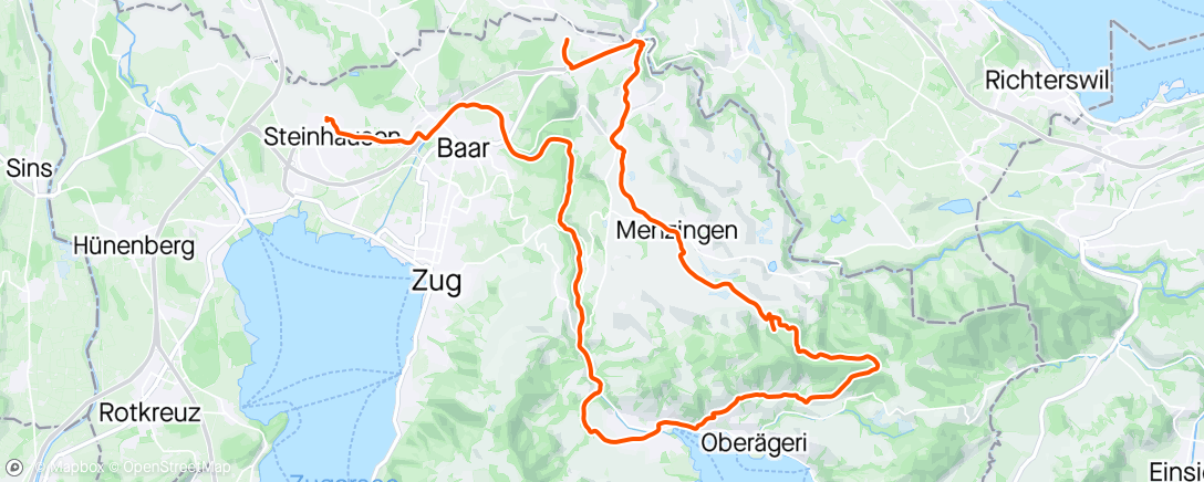 Map of the activity, Büessikon IGottschalkenberg