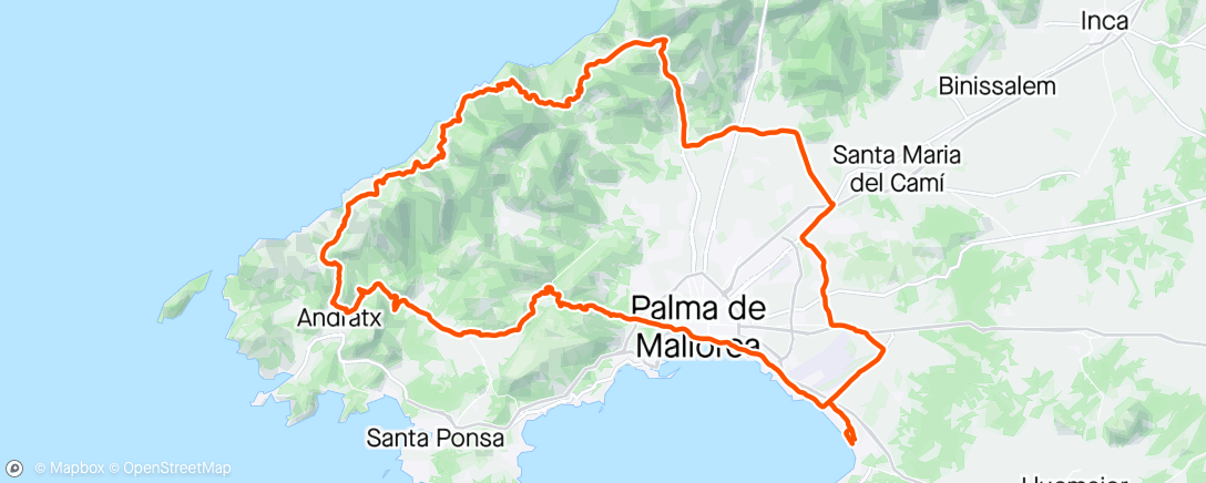 Map of the activity, Mallorca 2024 #11