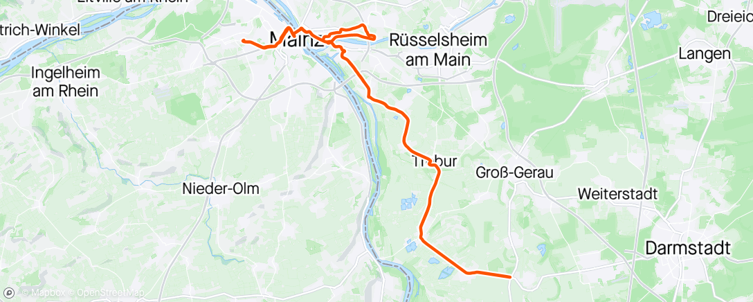 Map of the activity, Schönwetterfahrer fängt wieder an