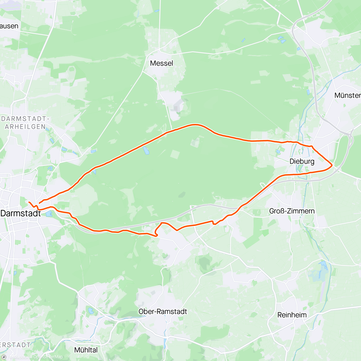 Map of the activity, 🍾 NewBikeDay - Fixed Feierabend 🎁