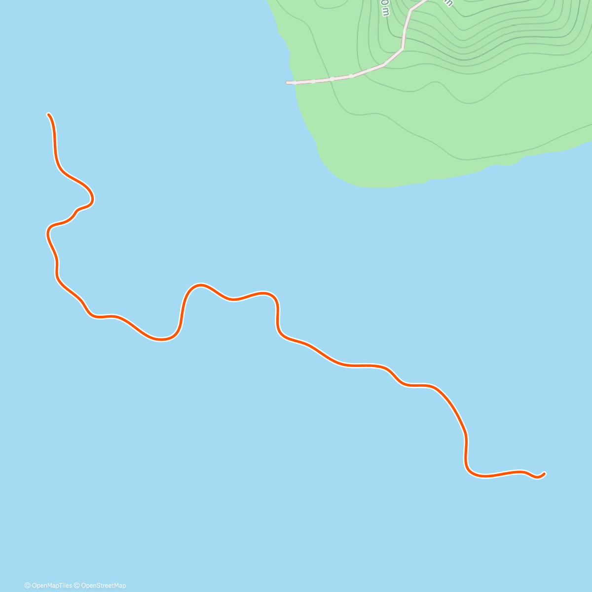 Карта физической активности (Zwift - Climb Control)