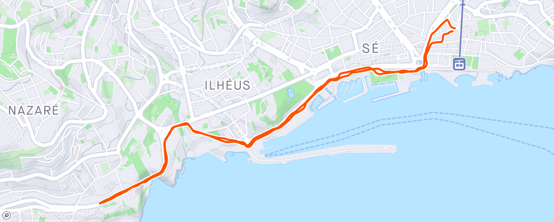 Karte der Aktivität „Funchal jogging”