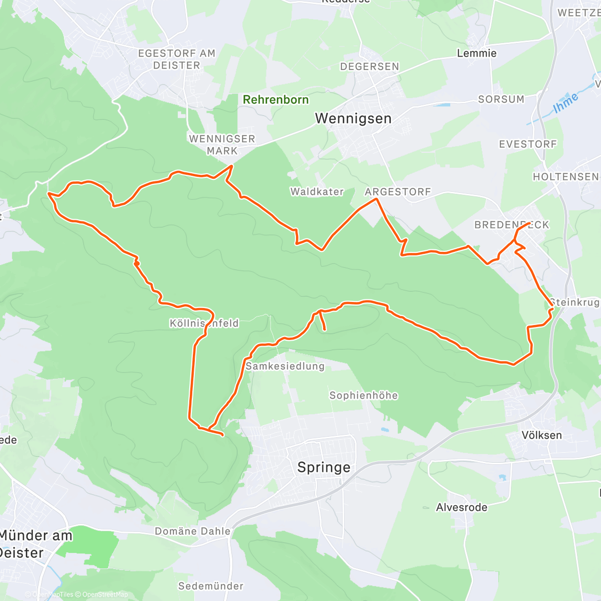 Карта физической активности (Rumdeistern)