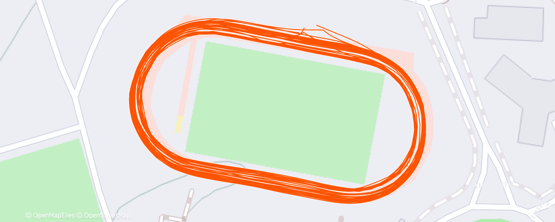 Карта физической активности (Evening Run)