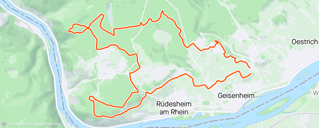 Карта физической активности (Gravel-Fahrt am Nachmittag)
