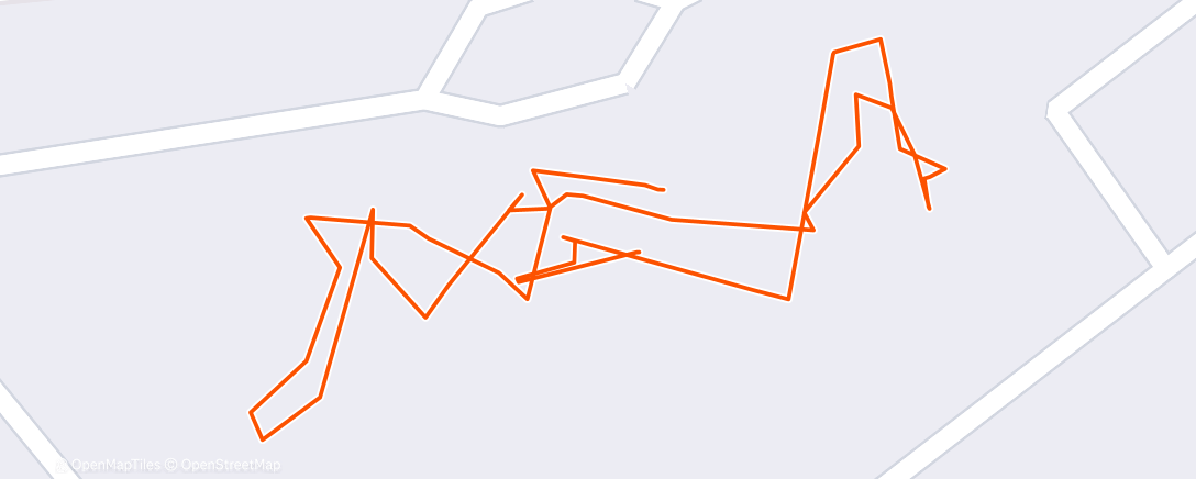 Map of the activity, Afternoon Hike