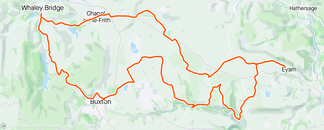 Map of the activity, WHEELERS WED HILLS