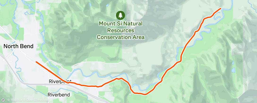 Map of the activity, Morning Gravel Ride