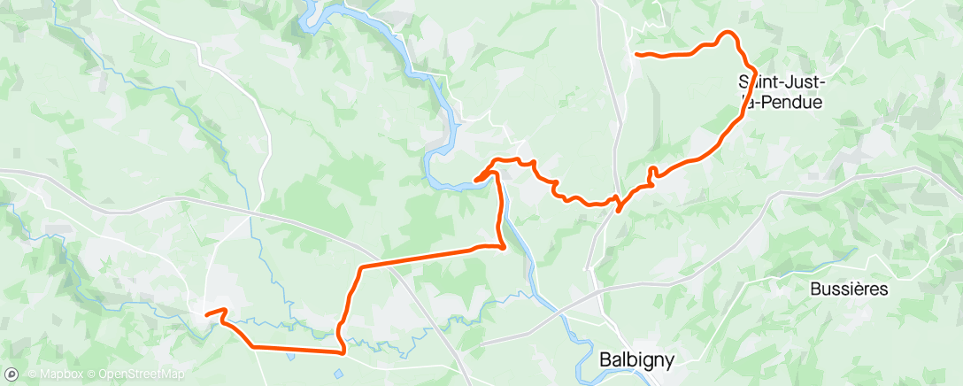 Map of the activity, Critérium du Dauphiné Stage 4