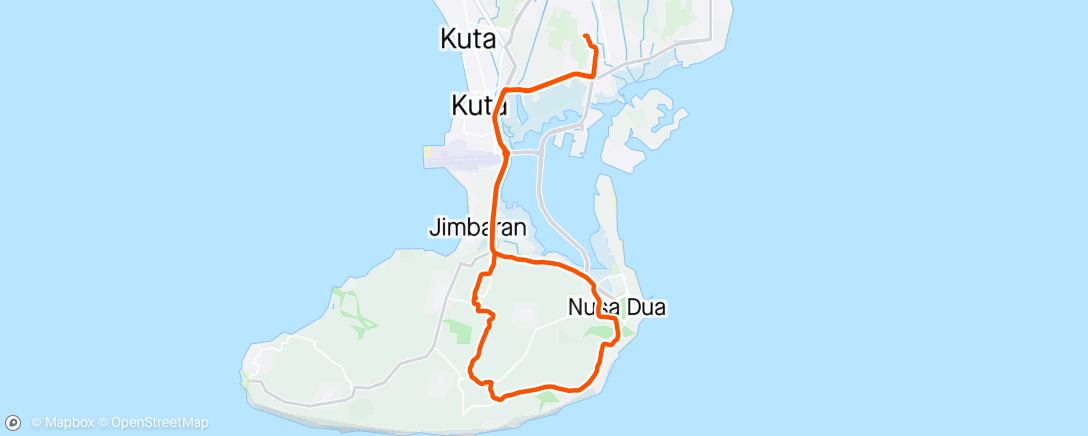Map of the activity, DMCT RIDE to Pamdawa