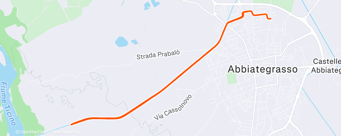 Карта физической активности (Easy con allunghi)