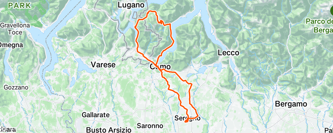 Mapa da atividade, Giro mattutino