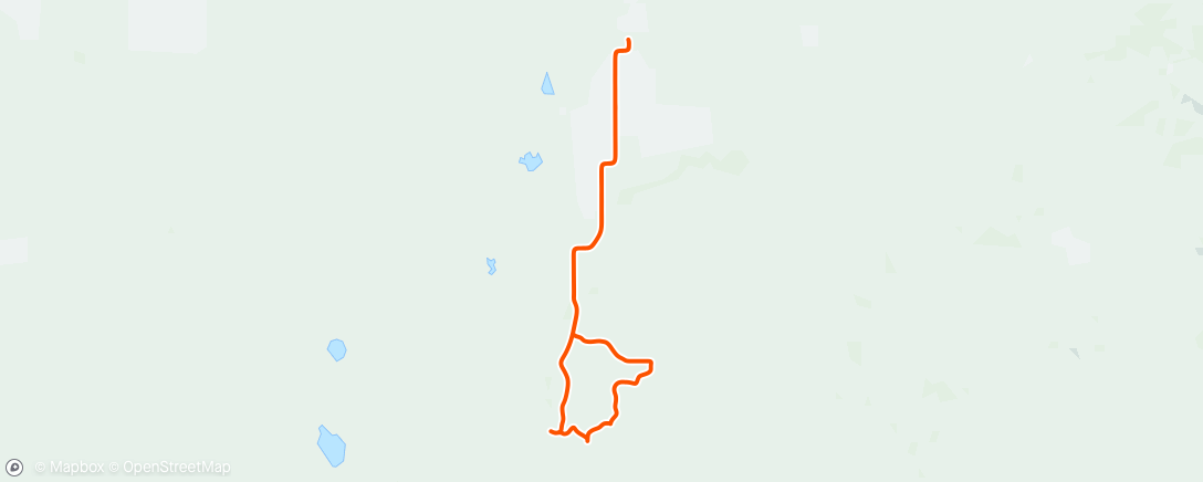 Map of the activity, Morning Gravel Ride