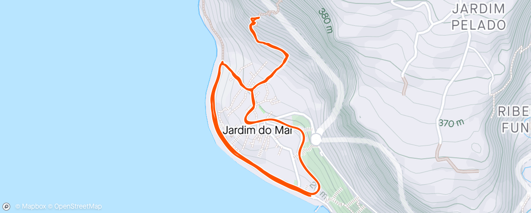 Karte der Aktivität „Jardim do Mar”