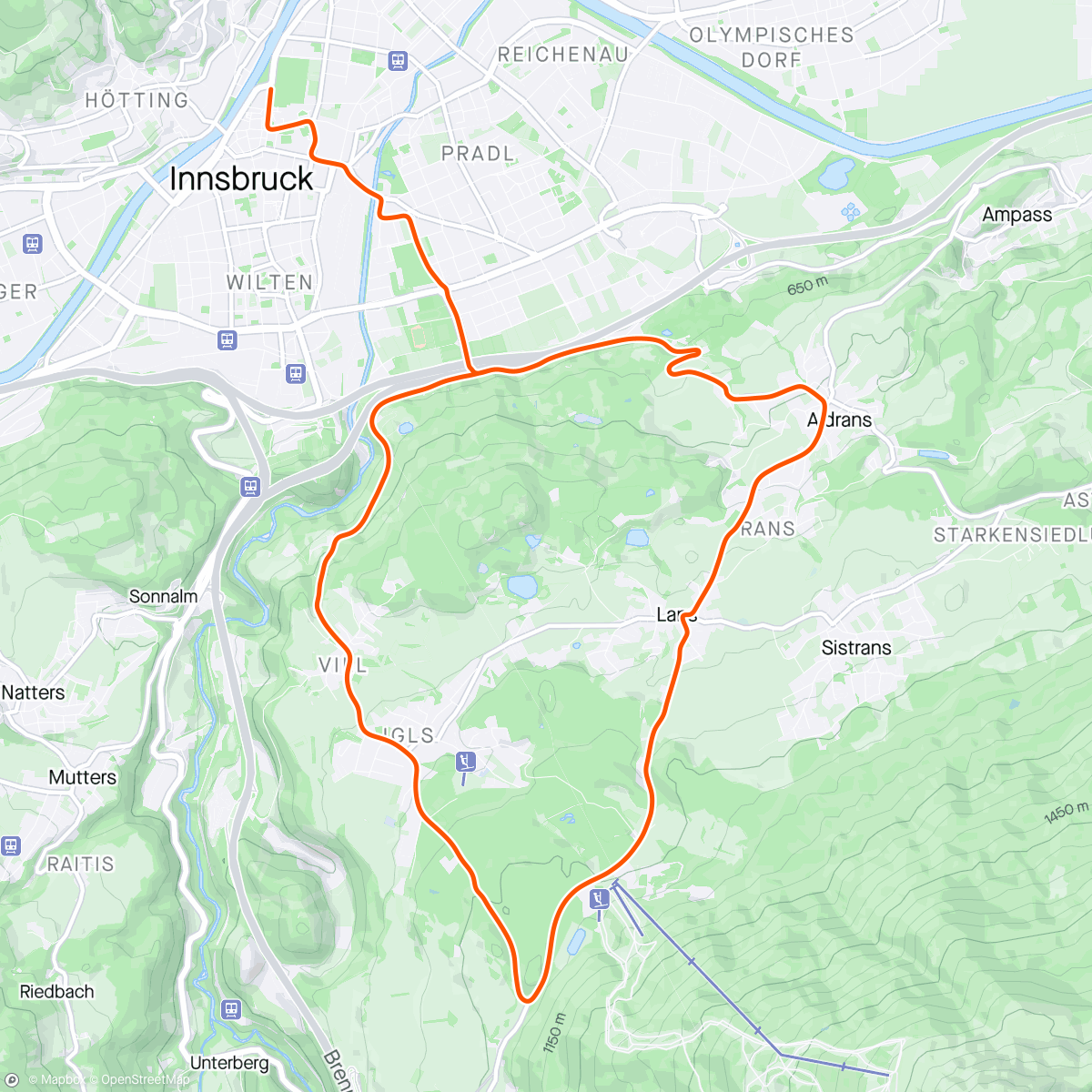 Map of the activity, Zwift - Pre-Race With Spin-Ups in Innsbruck