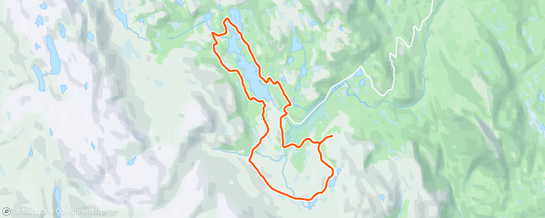 Map of the activity, Fyrisjøen +