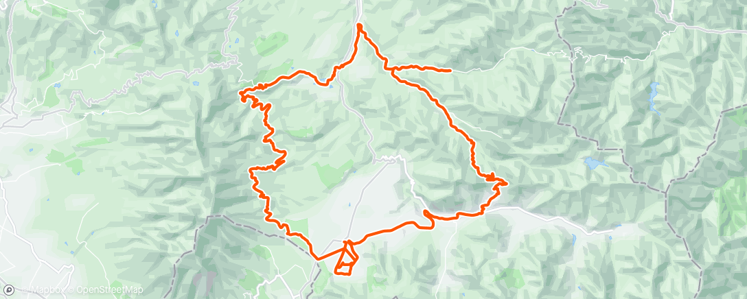 Map of the activity, 第31回 星の郷八ヶ岳野辺山高原100kmウルトラマラソン