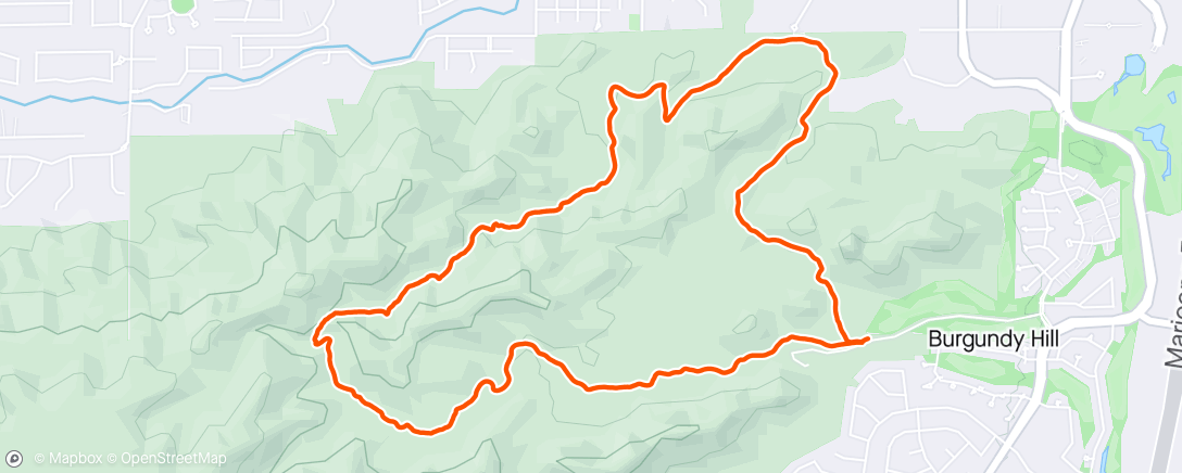 Mapa de la actividad, South Mountain - Pima/Javelina Washes