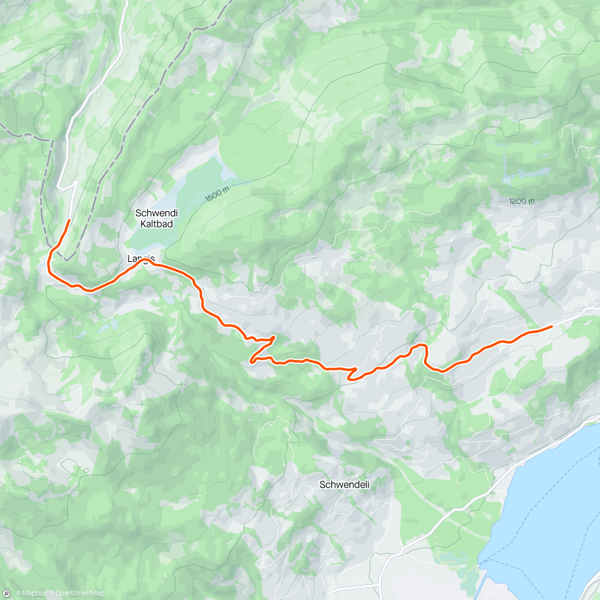 Map of the activity, ROUVY - Amazing Swiss views - from Sarnen to Entlebuch