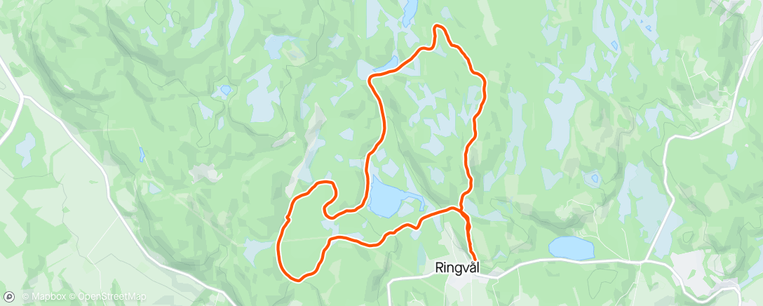 Map of the activity, Skogstur 🐶