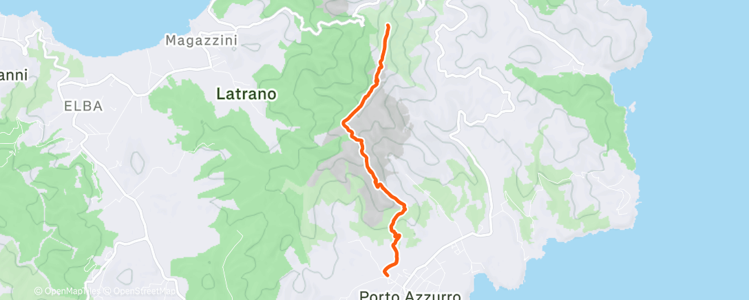 Map of the activity, Sulle tracce della GTE
